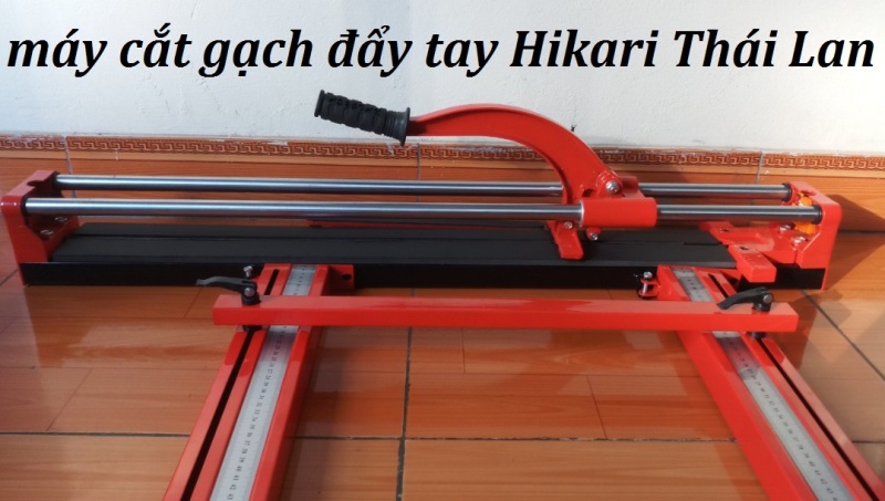 Máy cắt gạch tay đẩy Hikari Thái Lan HK 8800H đỏ - HK8800H