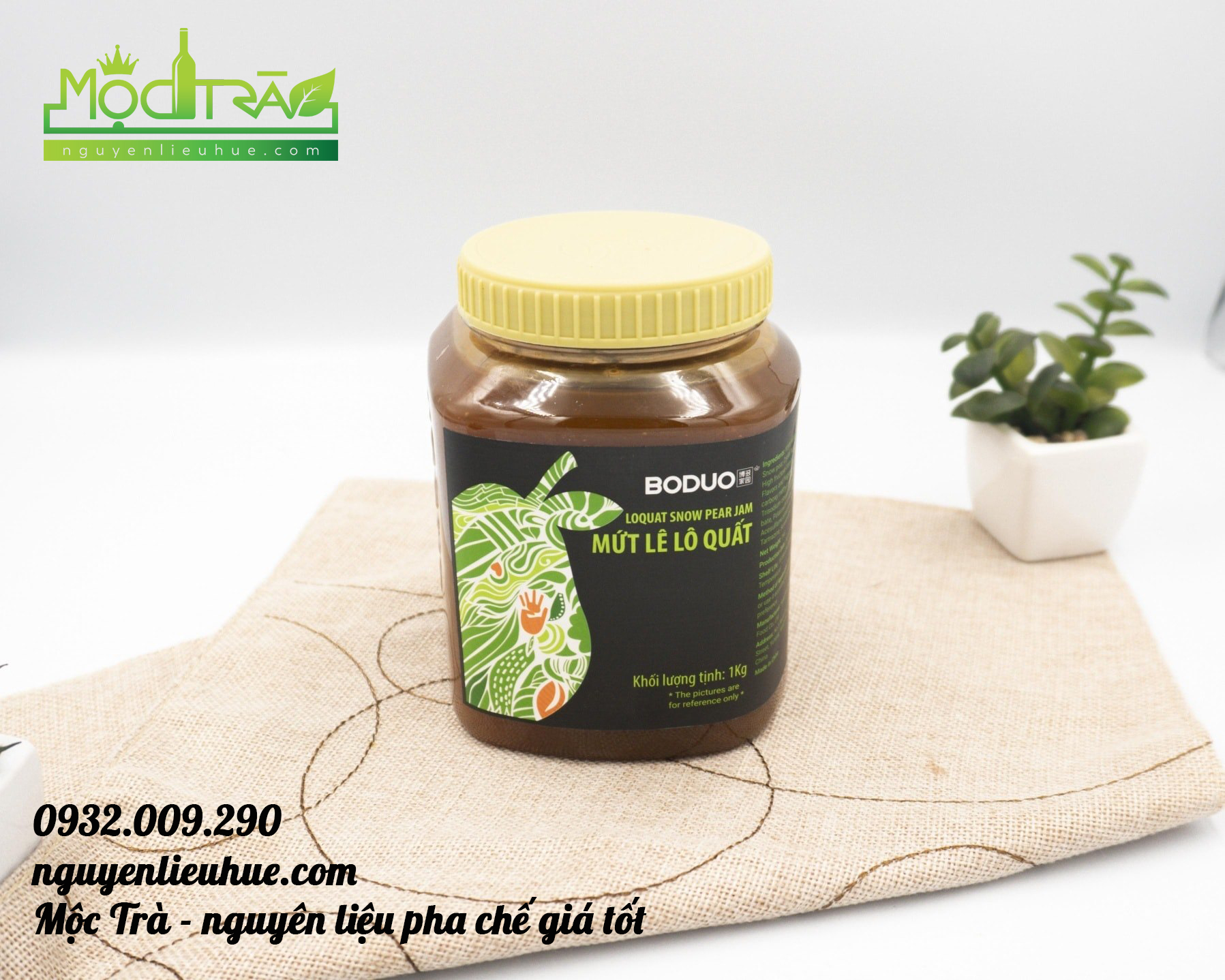 Mứt Boduo Lê Lô Quất hộp 1kg