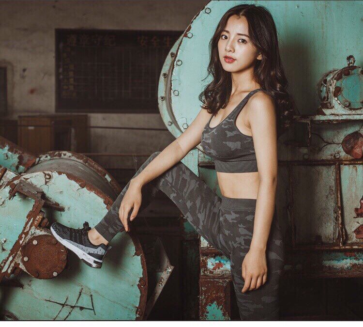 [HCM]Bộ đồ tập yoga gym rằn ri B23