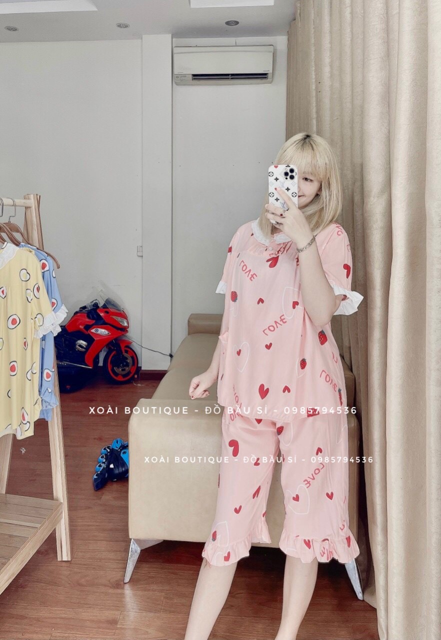 Bộ bầu ngố mẫu mới đẹp xinh