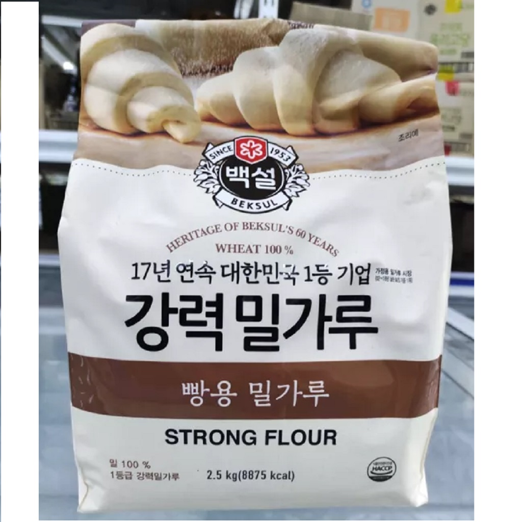 Bột mì Hàn Quốc beksul 2,5kg số 8-11-13