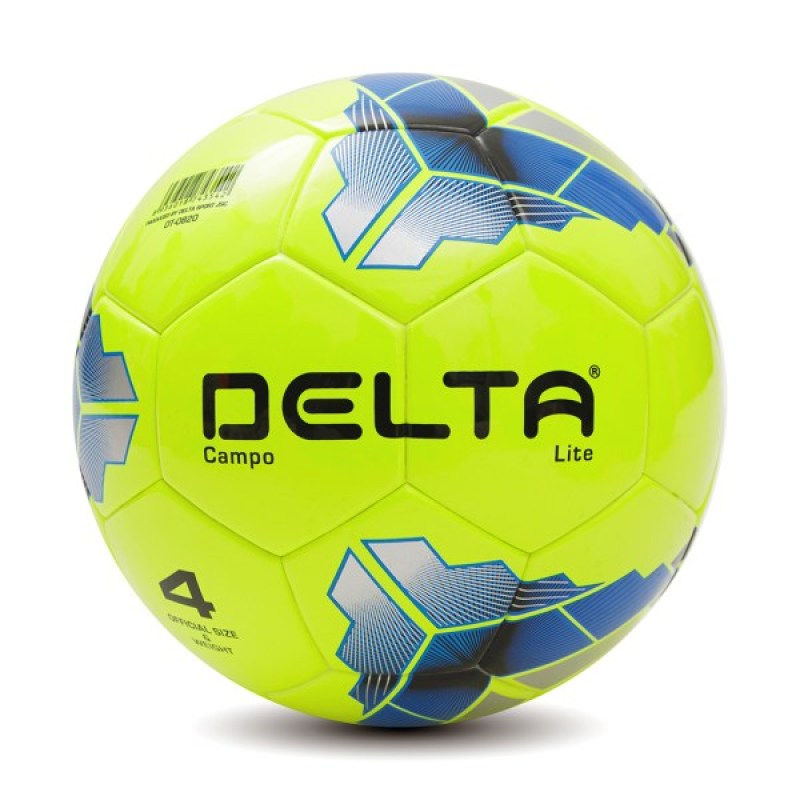Bóng đá ngoài trời Delta Campo Lite 3528/3542-4D size 4 chơi trên sân cỏ tự nhiên hoặc sân cỏ nhân tạo