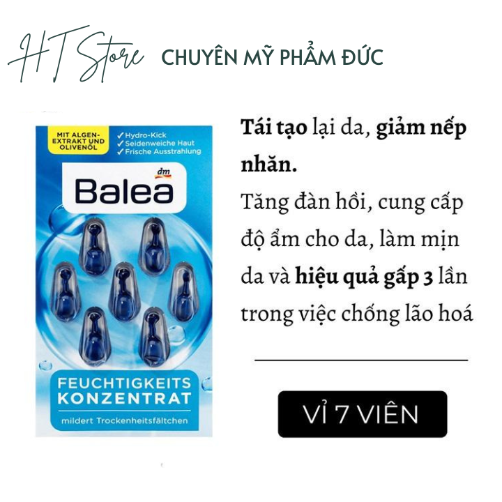 Nội Địa Đức - Viên Nang Dưỡng Da Balea