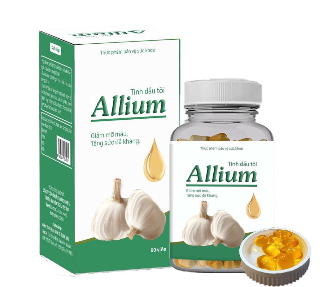 Viên tinh dầu tỏi Allium