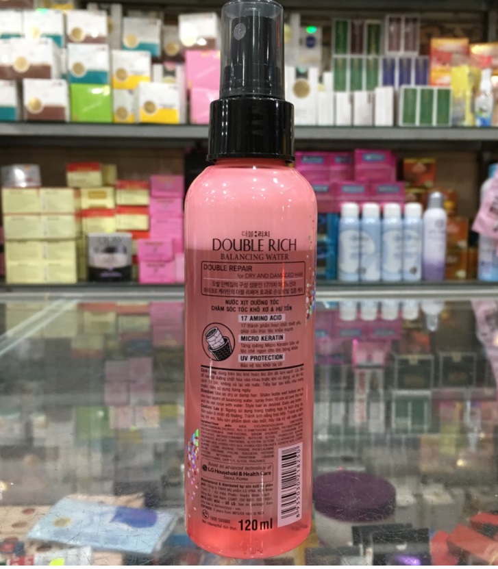 Nước dưỡng tóc Double Rich Revitalize - Nutrition V Phục Hồi 120ml