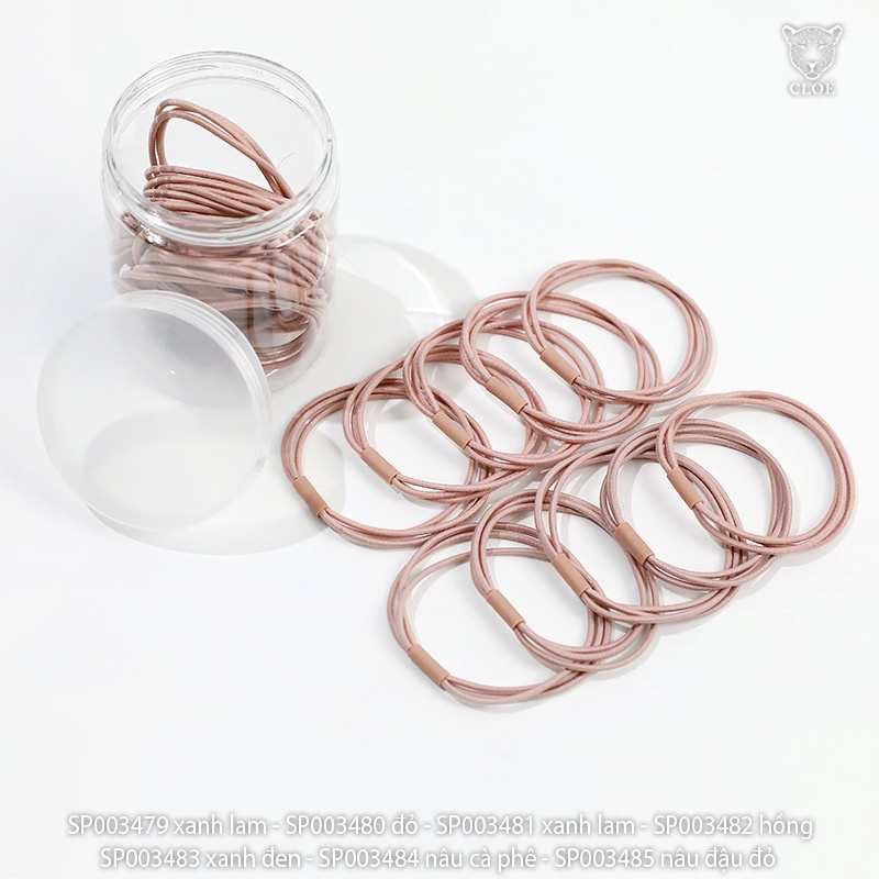 Dây cột tóc nữ đơn giản dễ thương phong cách Hàn Quốc phụ kiện tóc Cloe Accessories