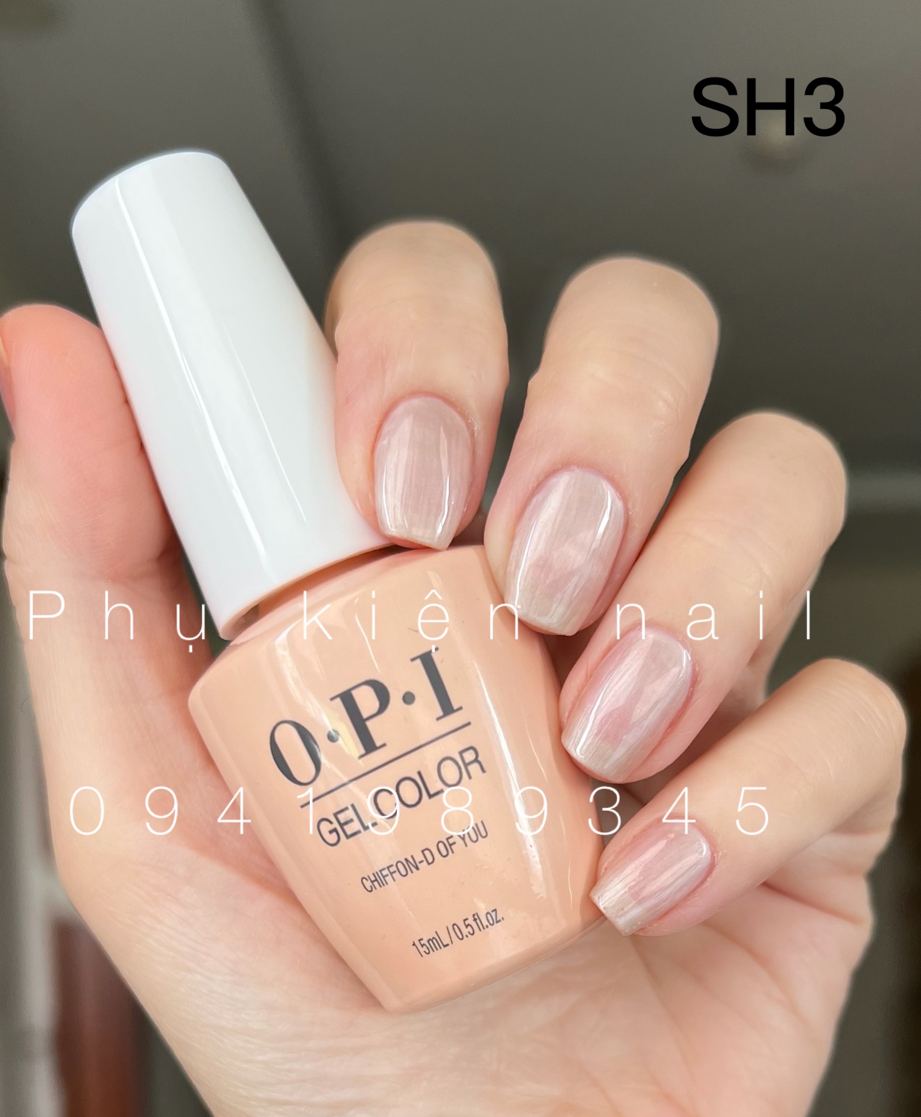 Sơn Móng Tay -Sơn Gel Hơ Máy Opi (GCSH3)