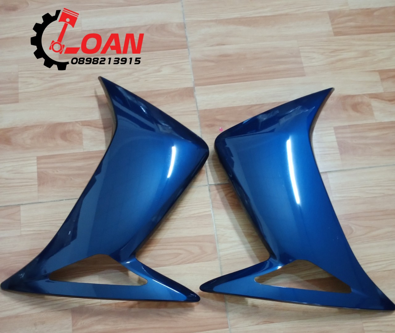 CẶP CÁNH YẾM NOUVO 4 MÀU XANH MỰC ZIN