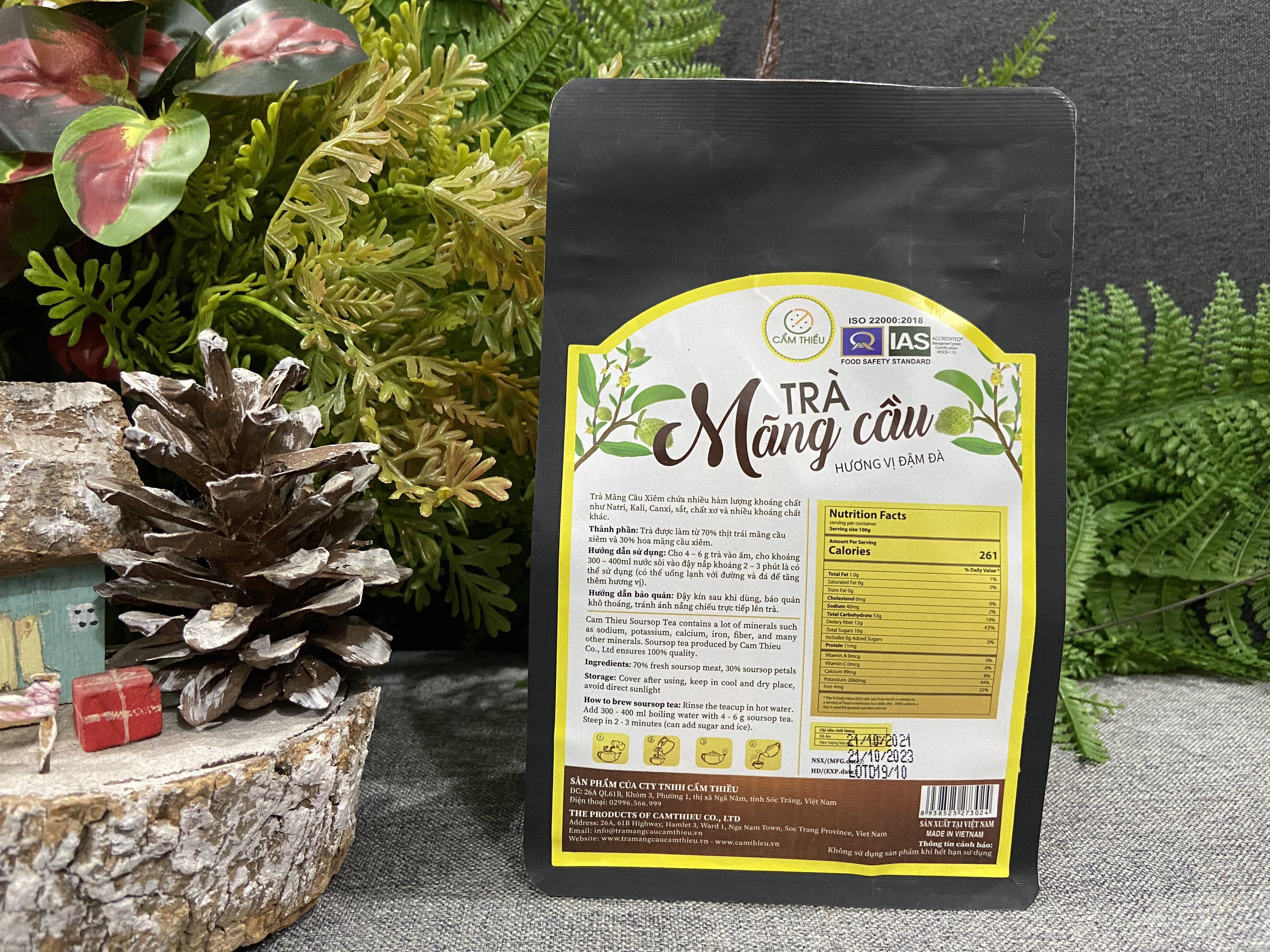Trà Mãng Cầu - Hương vị đậm đà 100gr