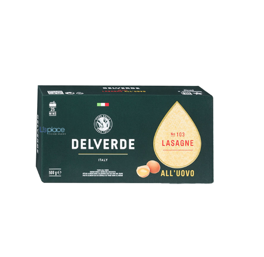 Mì Lasagne Số 103 hiệu  Delverde   500g