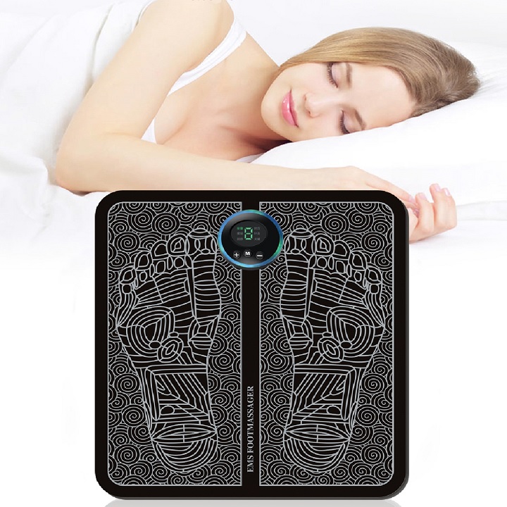 Tấm massage bàn chân, matxa bàn chân sử dụng xung điện