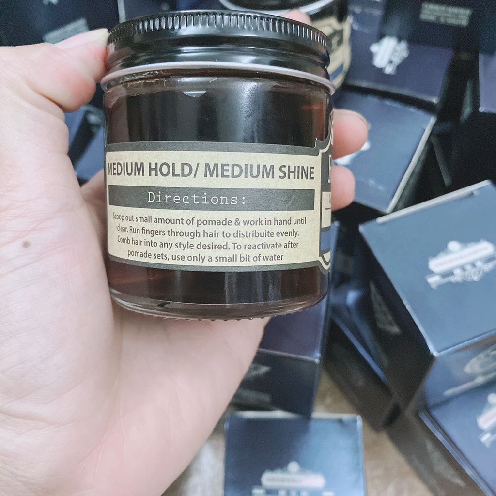 Sáp Vuốt Tóc Railcar Quality Pomade 100gr. Tạo Kiểu, Giữ Nếp Cho Tóc.