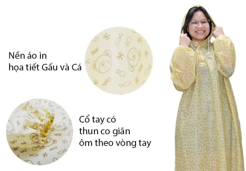 ÁO MƯA RANDO EVA CHÍNH HÃNG