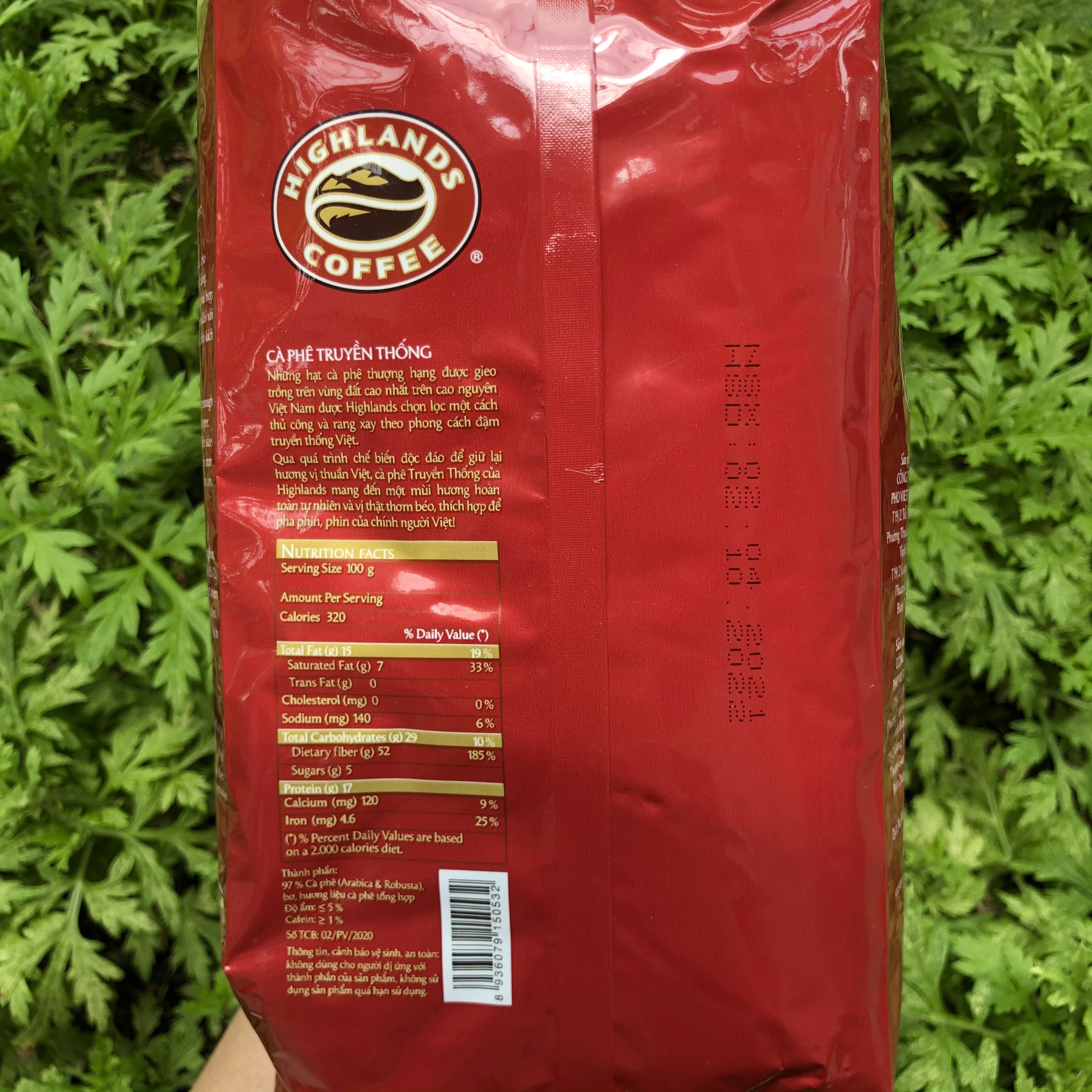 Cà phê bột truyền thống Highlands Coffee 1kg