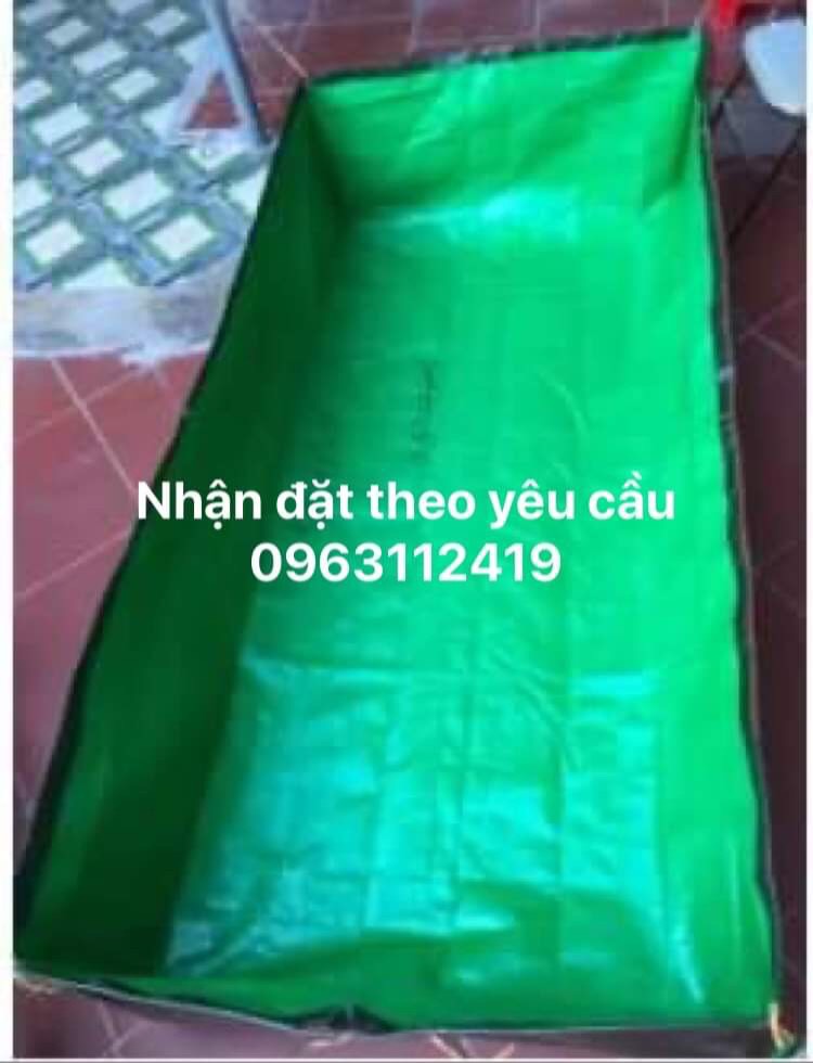 BỂ BƠI MINI BẰNG BẠT XANH LÁ( Kích thước 4x2x0.5 )