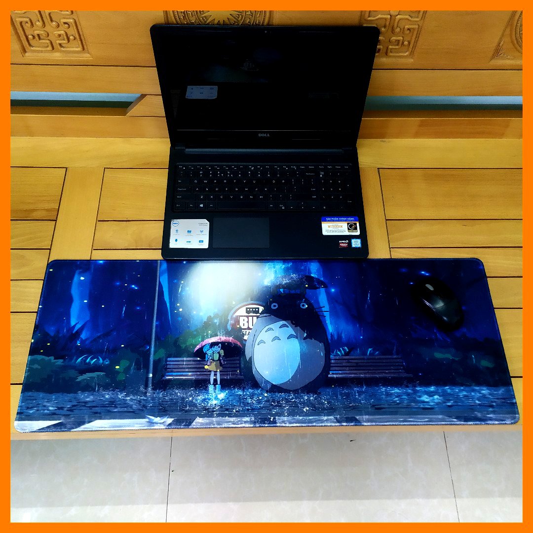 [HCM]Lót chuột khổ lớn bàn di chuột đế lót chuột gaming 300x800x30[Totoro]