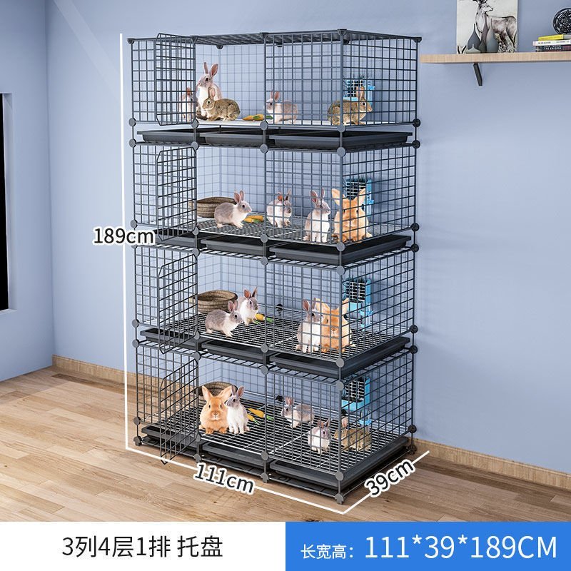 Combo Chuồng Chim- Chuồng Bọ  3 Tầng 117cm