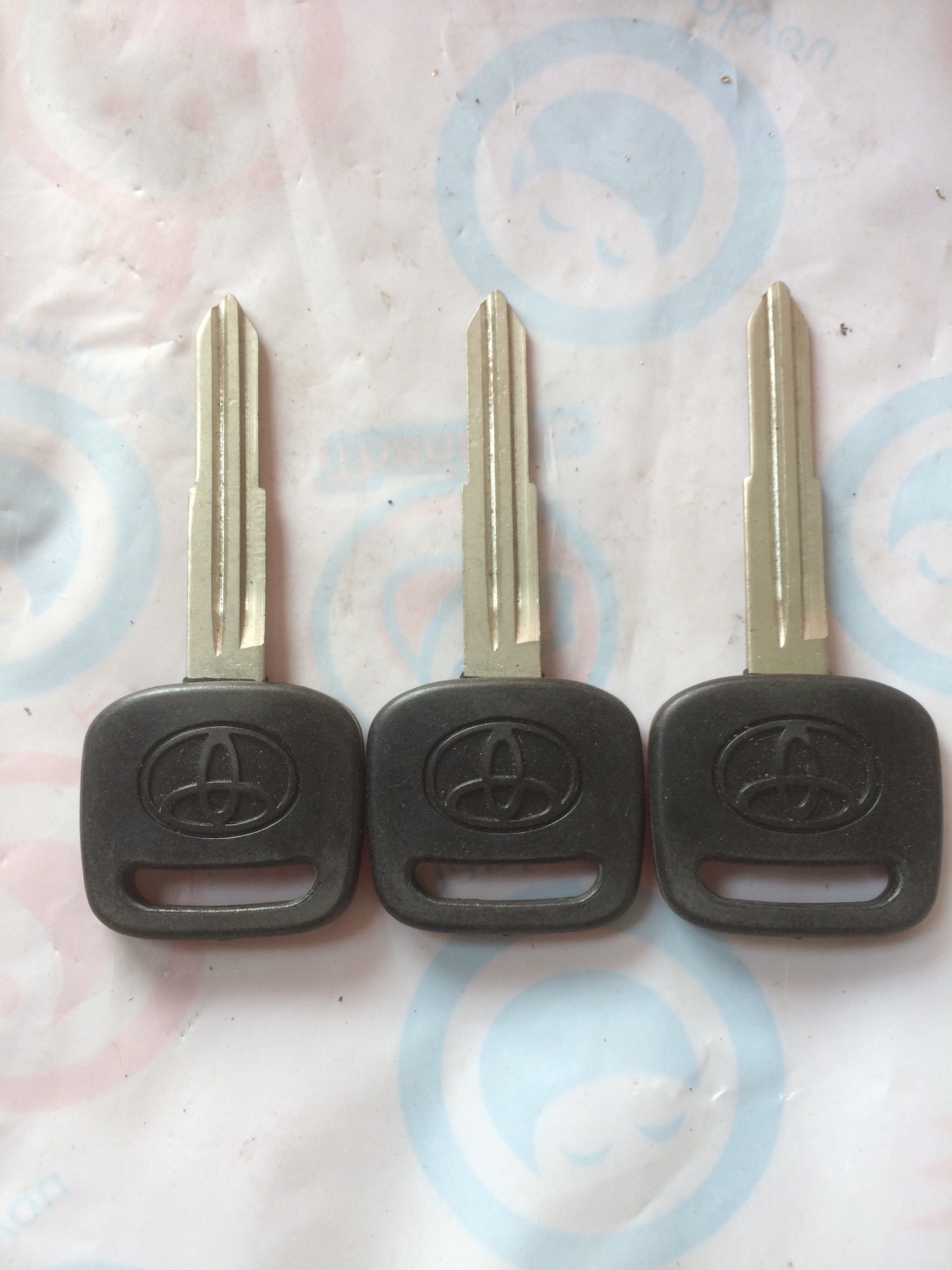 Phôi chìa khoá Ô.tô loại rảnh phải ( combo 3 chìa )