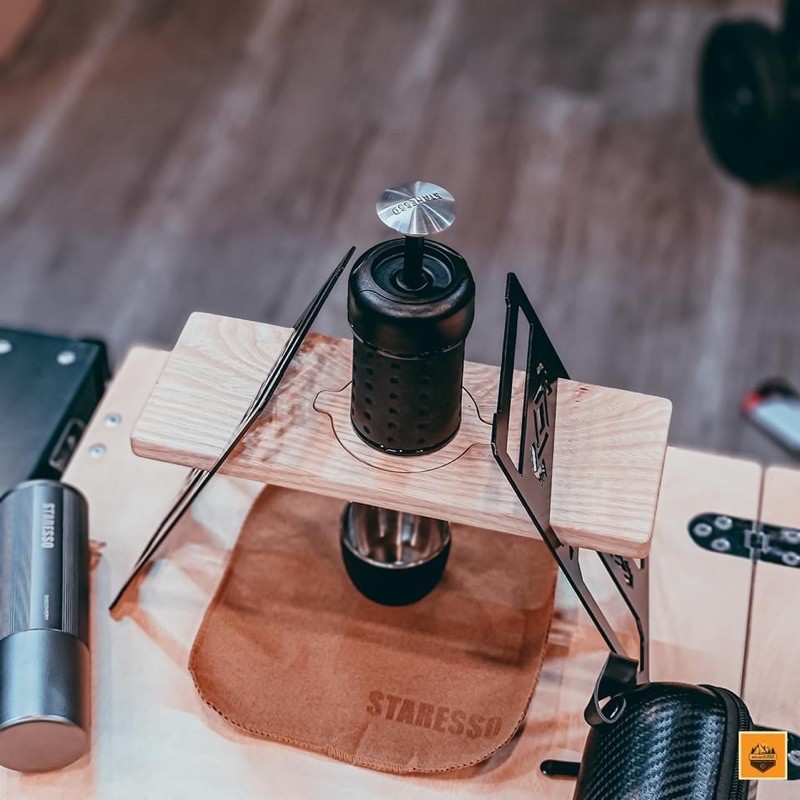 Dụng cụ pha cafe cầm tay Staresso mini (upgrade) Tặng cafe