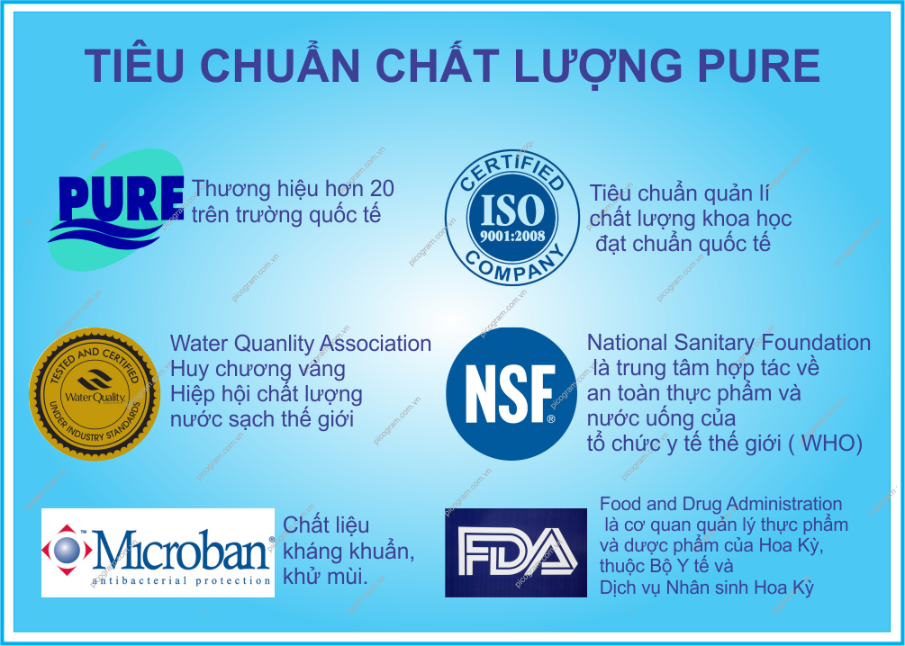 Lõi lọc PE (Polyethylen) Pure ( PE 리필 필터)