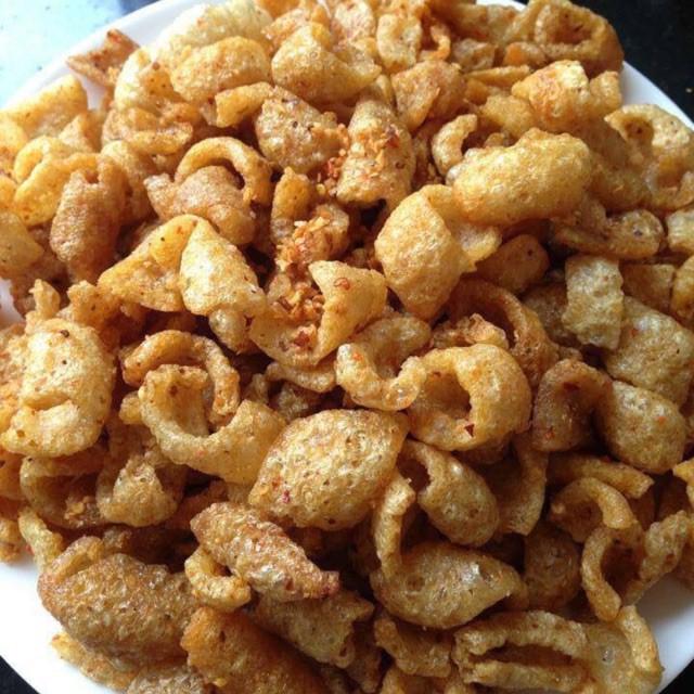 [HCM]100gram Da heo cháy tỏi loại ngon