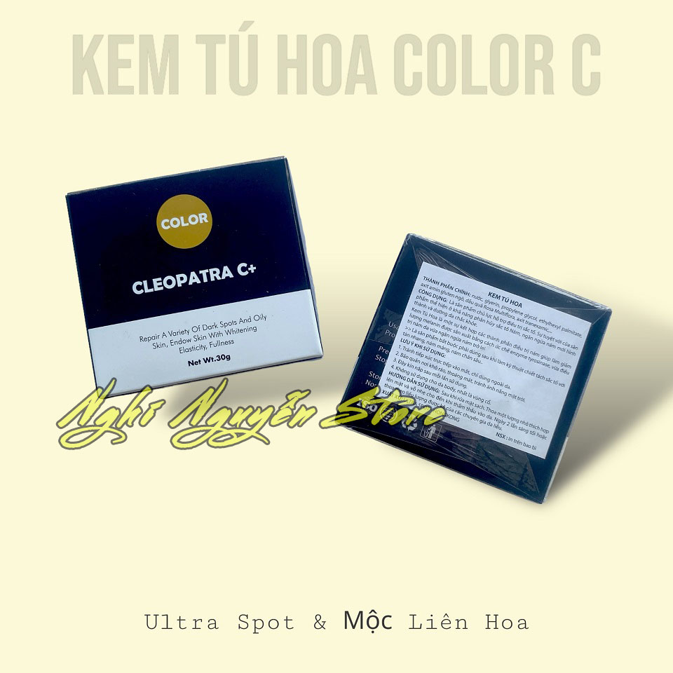 Kem Tú Hoa Cleopatra C+ Ultra Spot (Kem Tú Hoa Tailor Made C - Mẫu Mới)