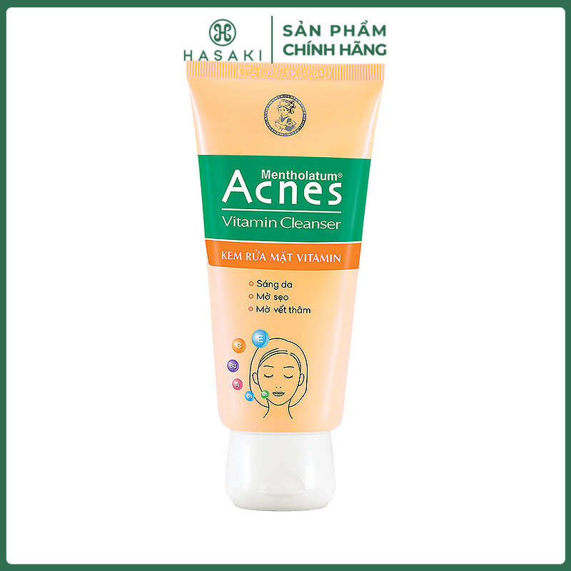 Kem Rửa Mặt Acnes Vitamin Cleanser