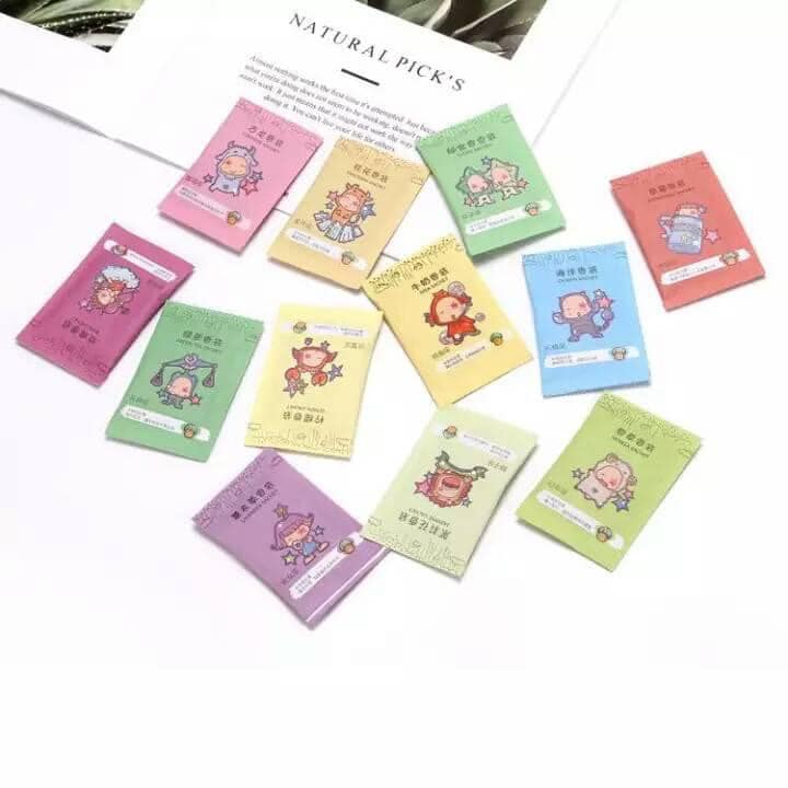 COMBO 5 Túi thơm mini 12 cung hoàng đạo