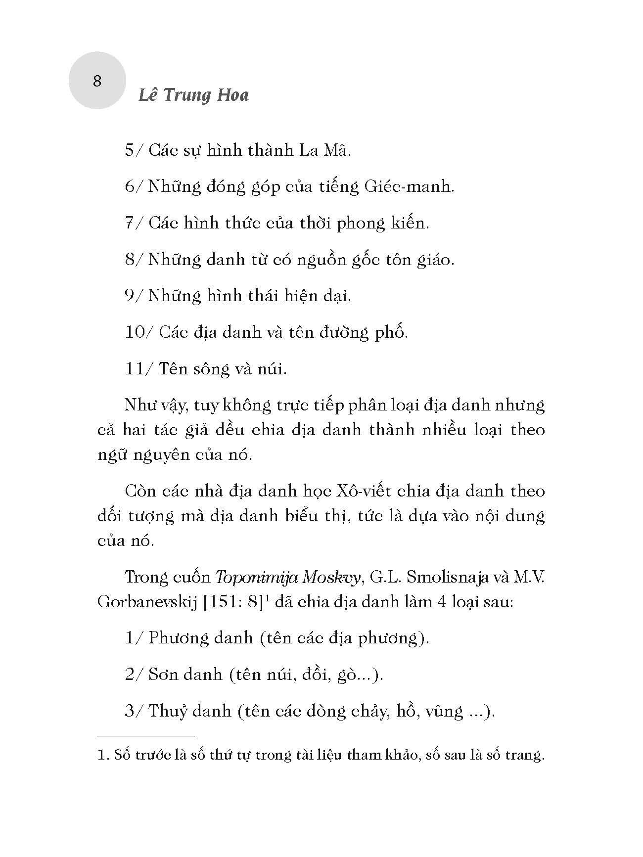 Địa Danh Học Việt Nam