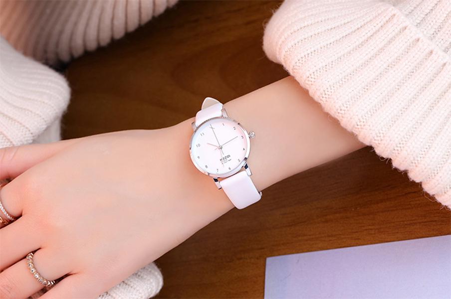 Đồng Hồ Nữ Dây Da Kezzi KZ027