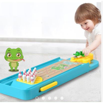 Đồ chơi bowling ếch / bowling vịt vui nhộn cho bé từ 3 tuổi