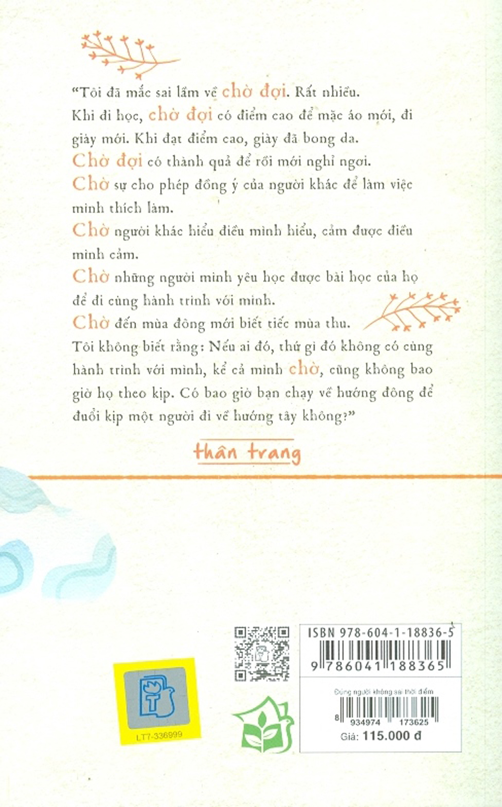 Đúng Người, Không Sai Thời Điểm