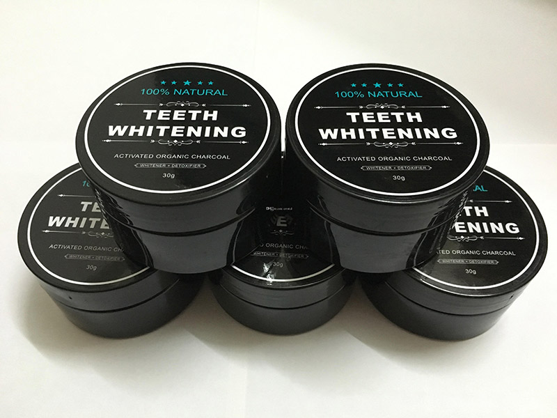 Bột giúp đánh trắng răng than tre teeth whitening