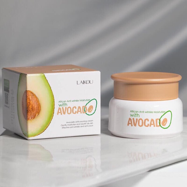 [BÁN LẺ GIÁ GỐC] Mặt nạ bơ trắng da Avocado Laikou mask chính hãng nội địa trung- chiết xuất trái bơ làm sáng mịn da