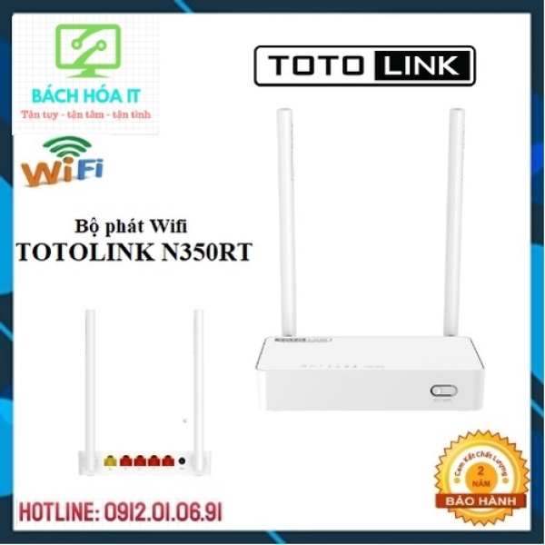 Bảng giá Bộ Phát Wifi Totolink A720R Chuẩn AC1200Mbps 4 Râu, Totolink N350RT Chuẩn N300Mbps 2 Râu - Hàng Chính Hãng Phong Vũ