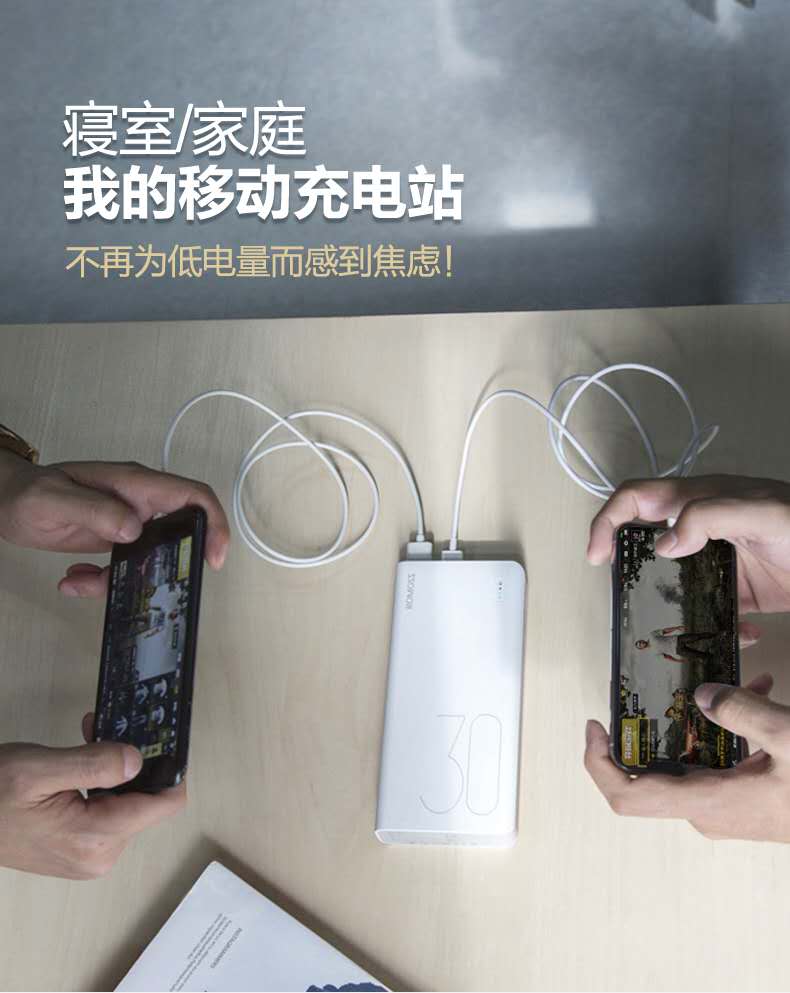Pin sạc dự phòng Romoss Sense 8 30000mah