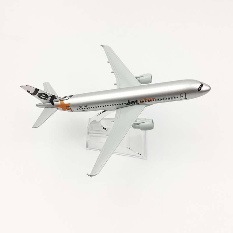 Máy bay Jestar mô hình kim loại 16cm