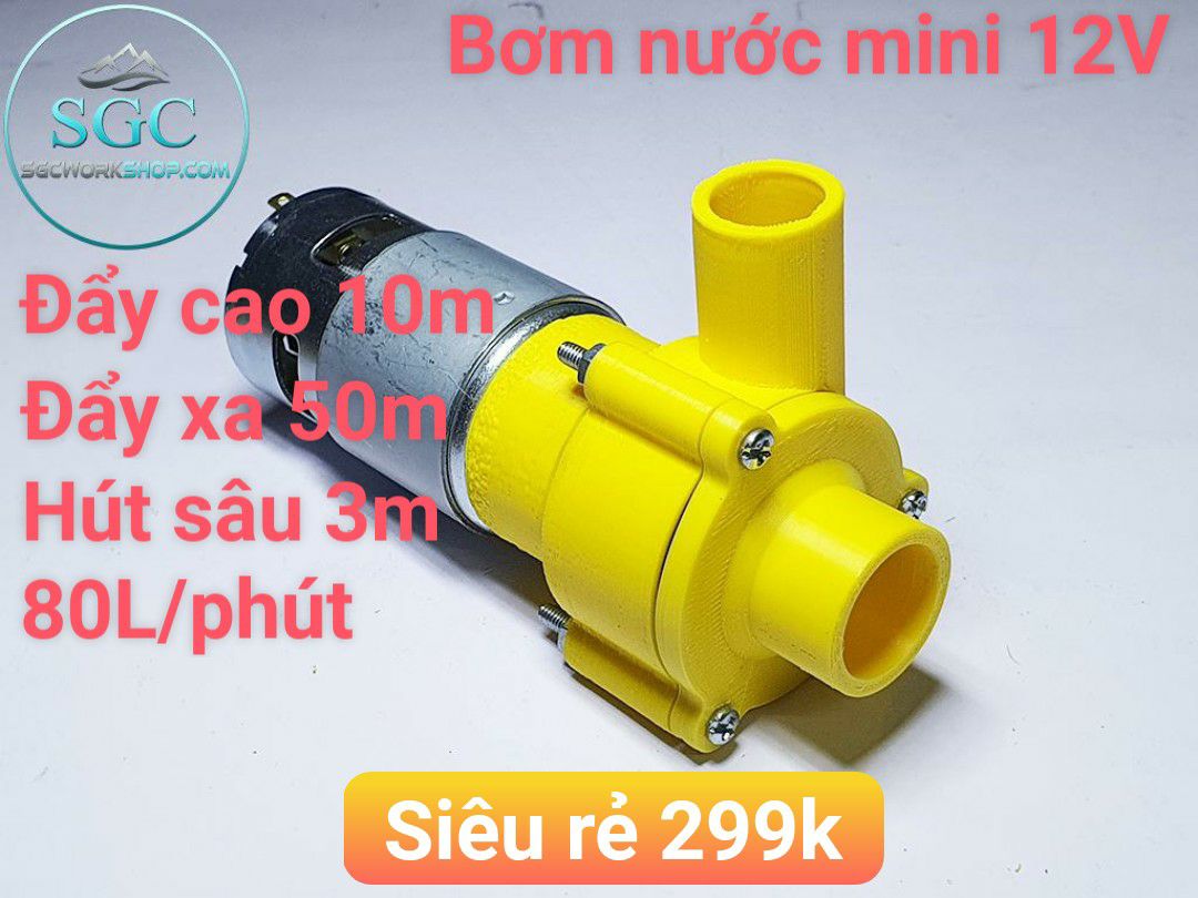Bộ Kit Chế Máy Bơm Nước Mini V2