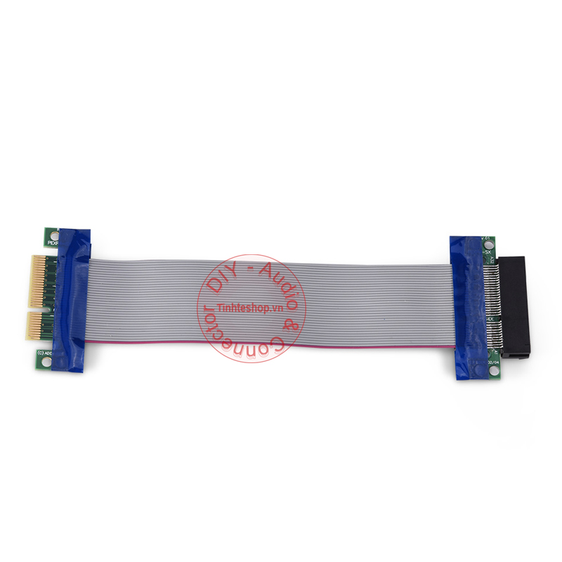 Dây cáp riser mở rộng nối dài khe cắm PCI-E 4X cho PC Máy tính để bàn 18.5Cm