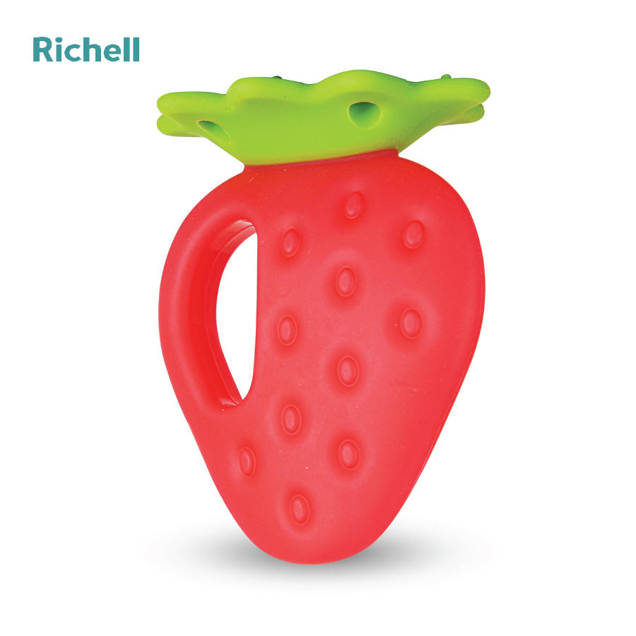 GẶM NƯỚU SILICONE RICHELL (QUẢ DÂU-CÓ HỘP)