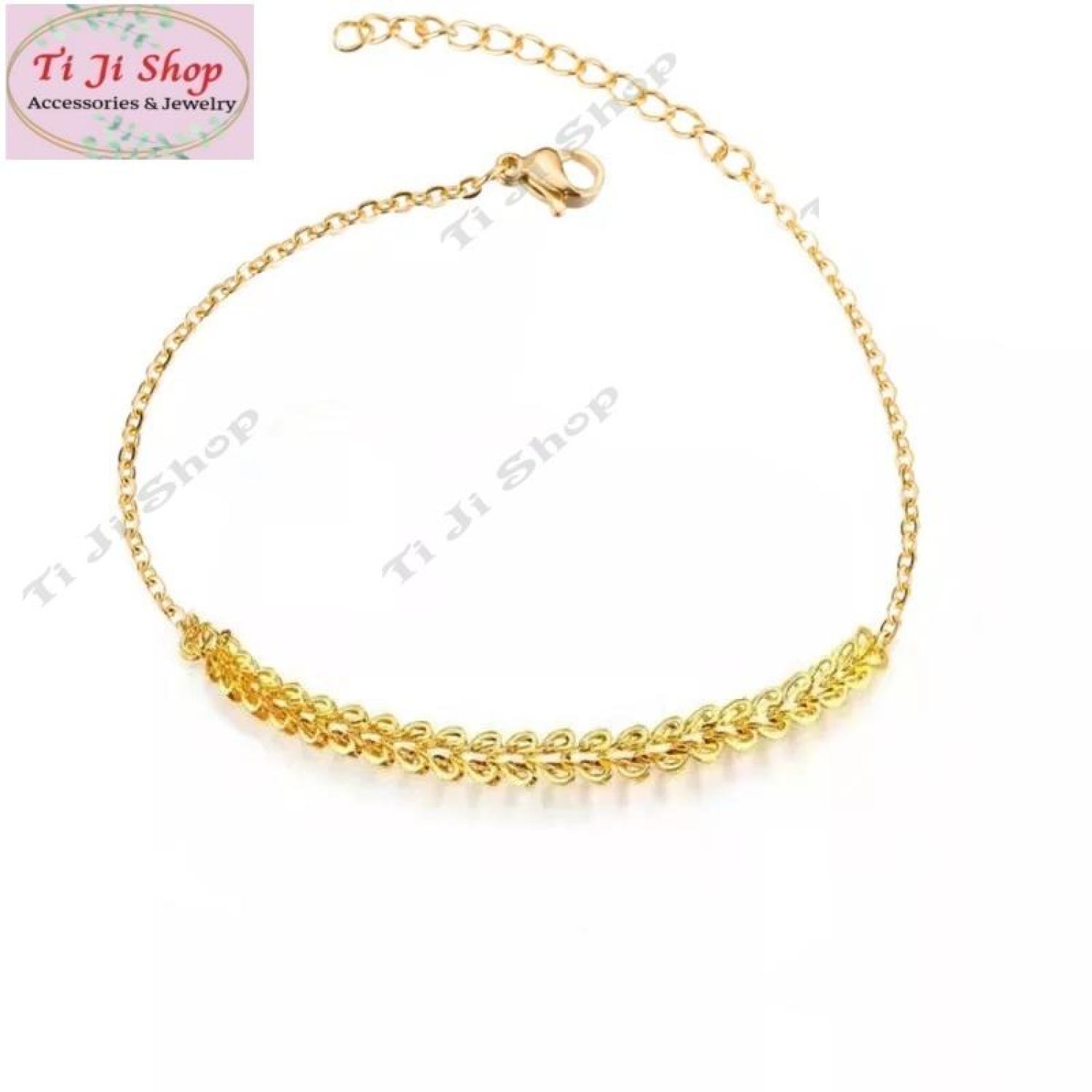 Lắc tay inox đuôi phụng đẹp không đen