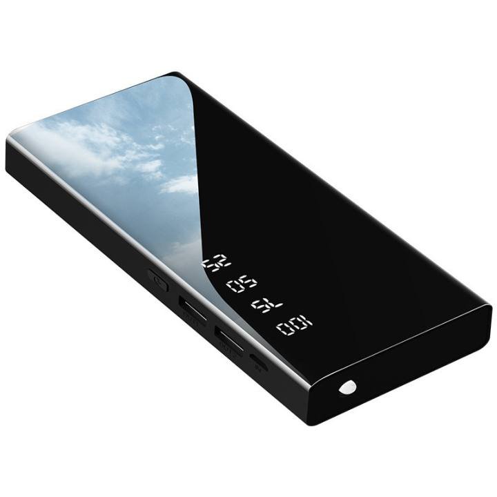 - TẶNG CÁP SẠC NHANH 39K - PIN SẠC DỰ PHÒNG CAO CẤP THIẾT KẾ MÀN HÌNH GƯƠNG CỰC SANG TRỌNG - 2 CỔNG SẠC NHANH + ĐÈN LED SIÊU SÁNG TẦM NHÌN TỐT - SẠC DỰ PHÒNG AN TOÀN CHO MỌI DÒNG ĐIỆN THOẠI