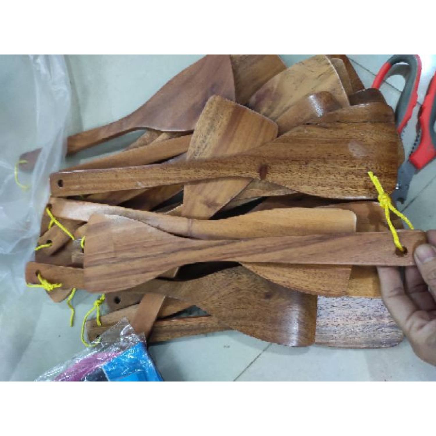 Muôi (môi) Xẻng Gỗ chiên xào
