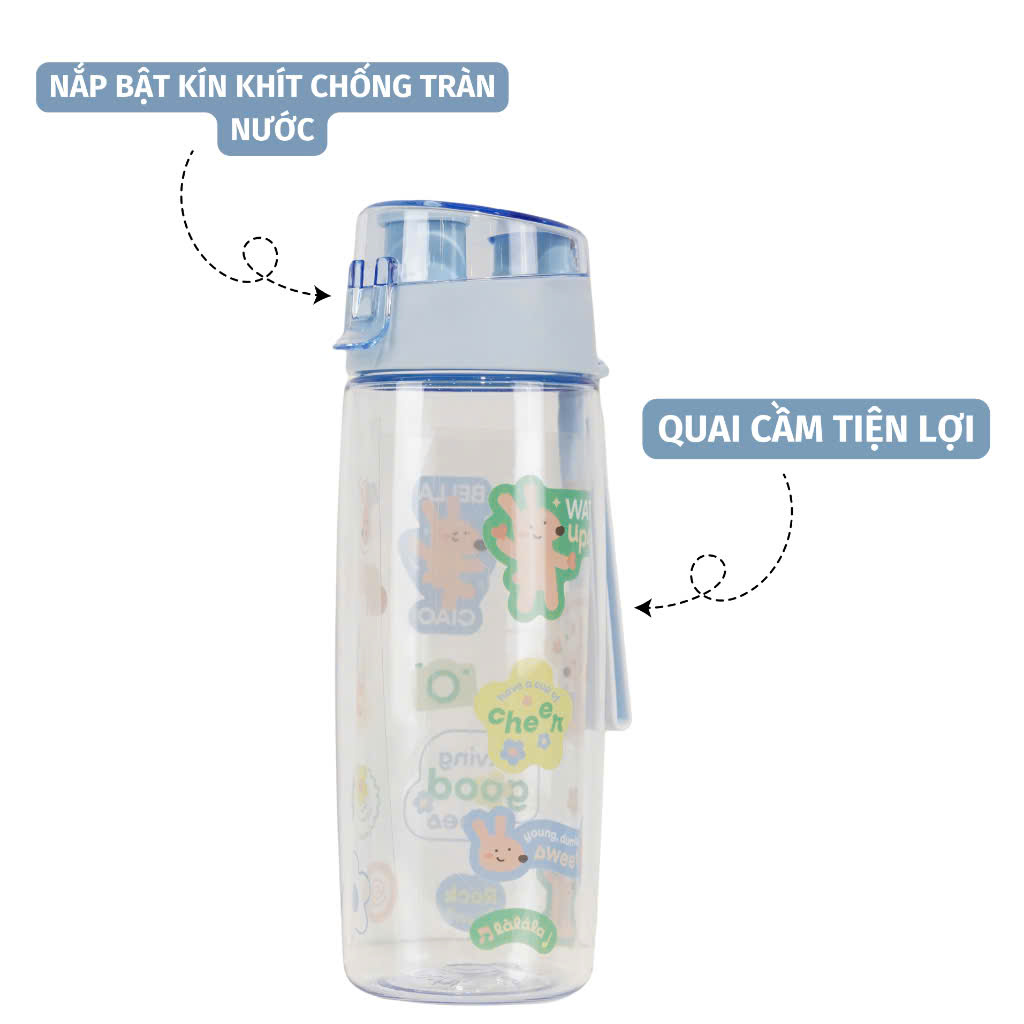 [Mega] Bình nước thể thao Kita Active inochi Size (500/700ml) (Nhiều màu) [inochi.store]