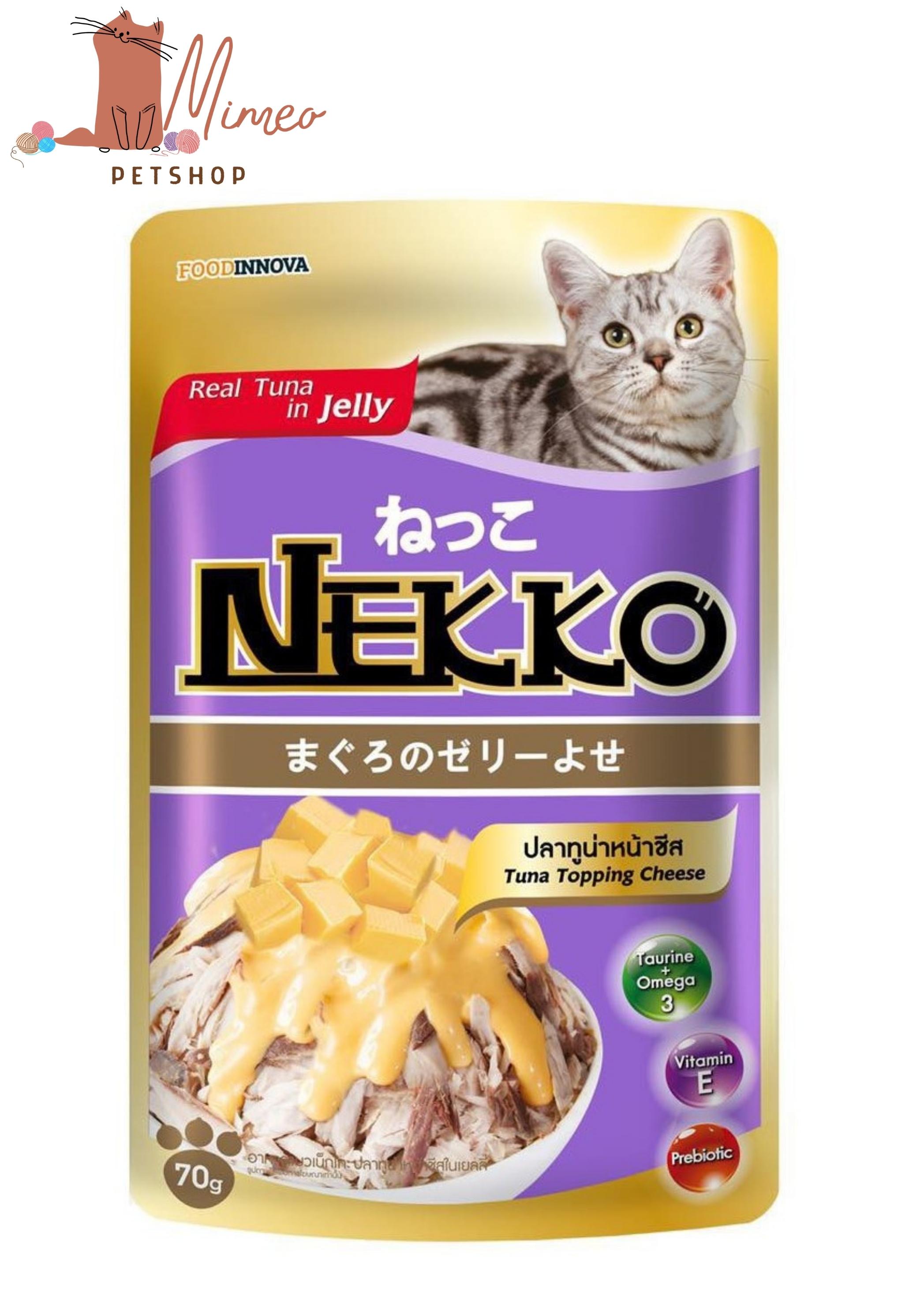 Pate Nekko cho mèo dạng gói (Hàng nhập Thái)