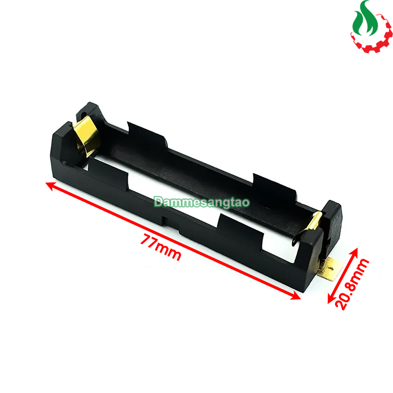 Đế pin 18650 chân SMD