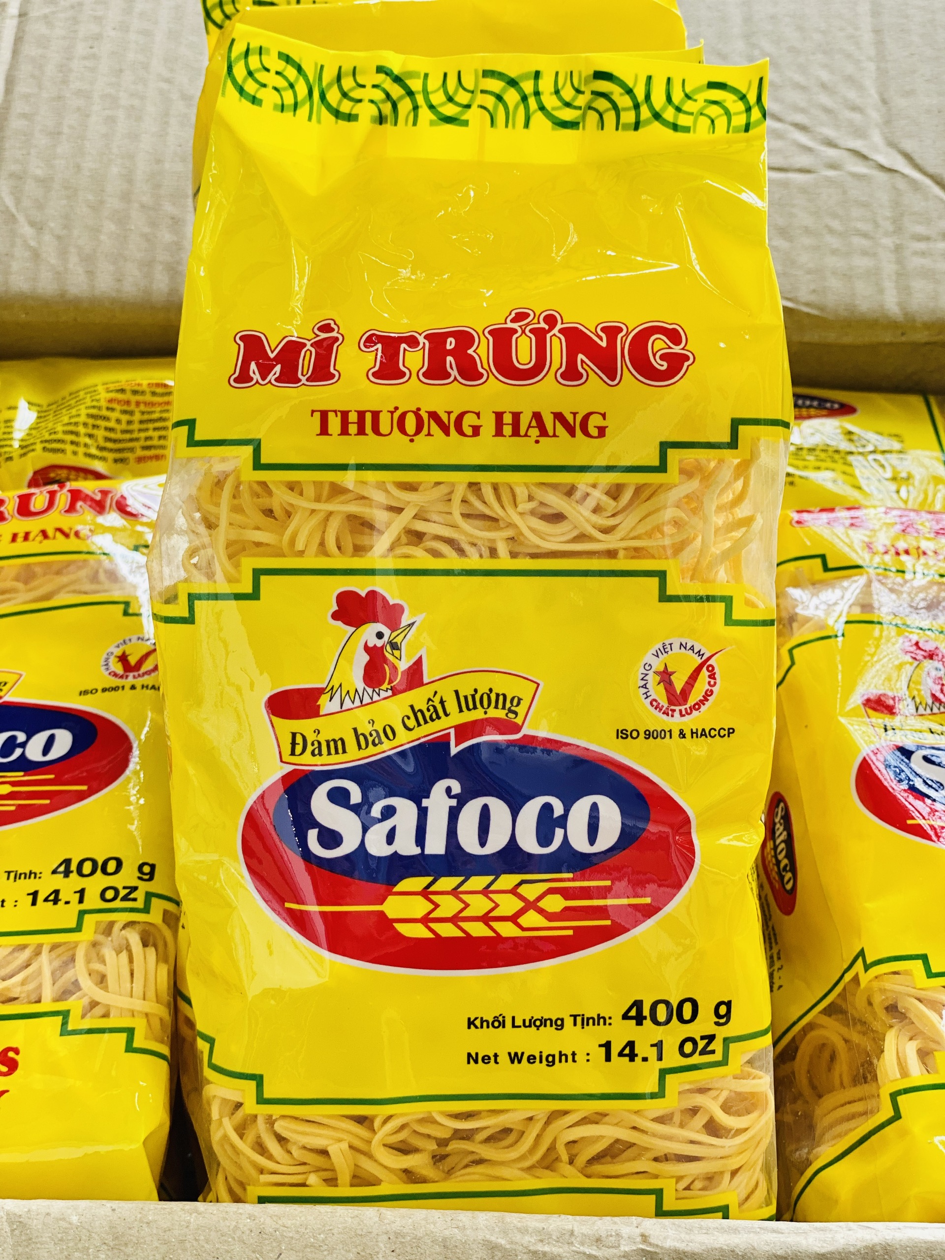 Mì Trứng SAFOCO Thượng Hạng 400g