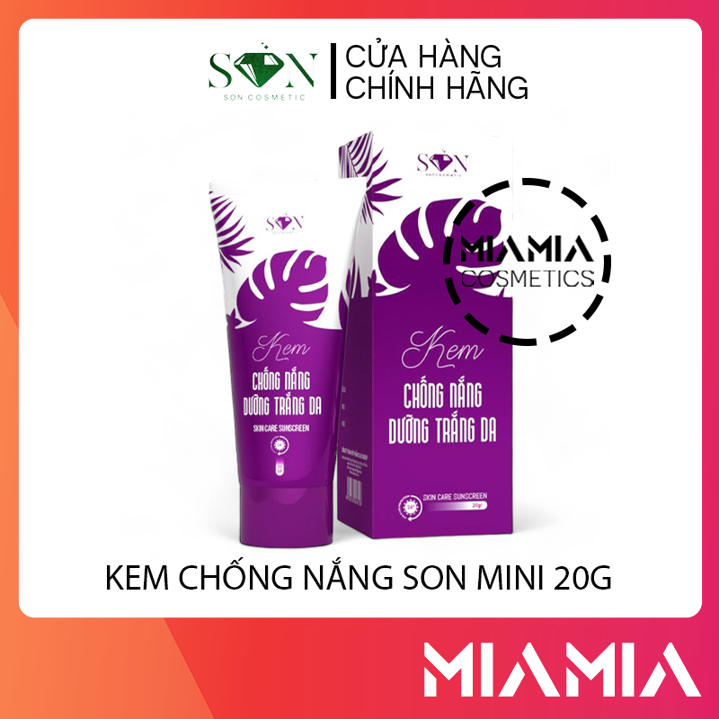 Kem chống nắng son cosmetic mini chính hãng - kem chống nắng nâng tone kiềm dầu