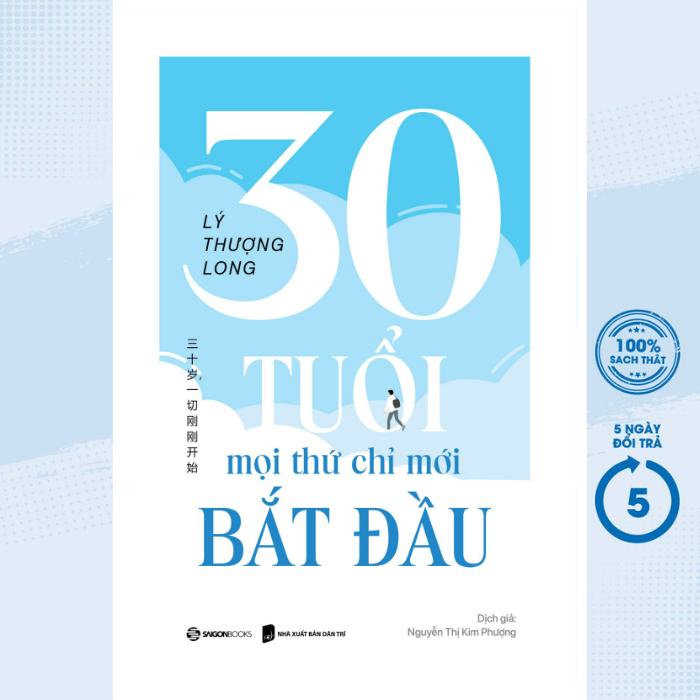 Sách - 30 tuổi - mọi thứ chỉ mới bắt đầu - newshop