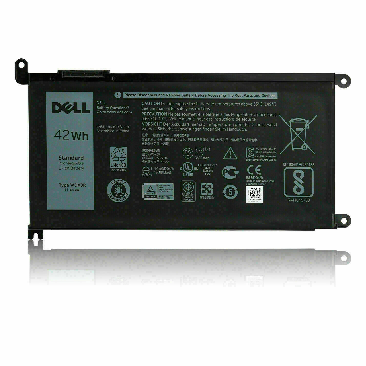 PIN LAPTOP DELL VOSTRO 5468 ZIN- (pin dell vostro 5468 )